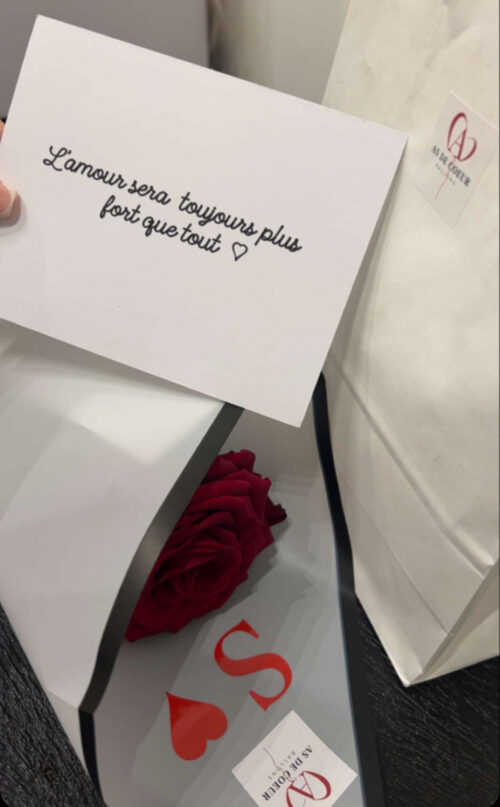 Rose fraiche personnalisée – Image 3