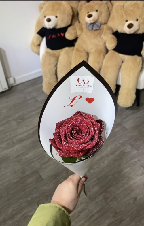Rose fraiche personnalisée – Image 7