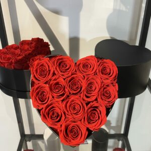 Coeur de roses eternelles